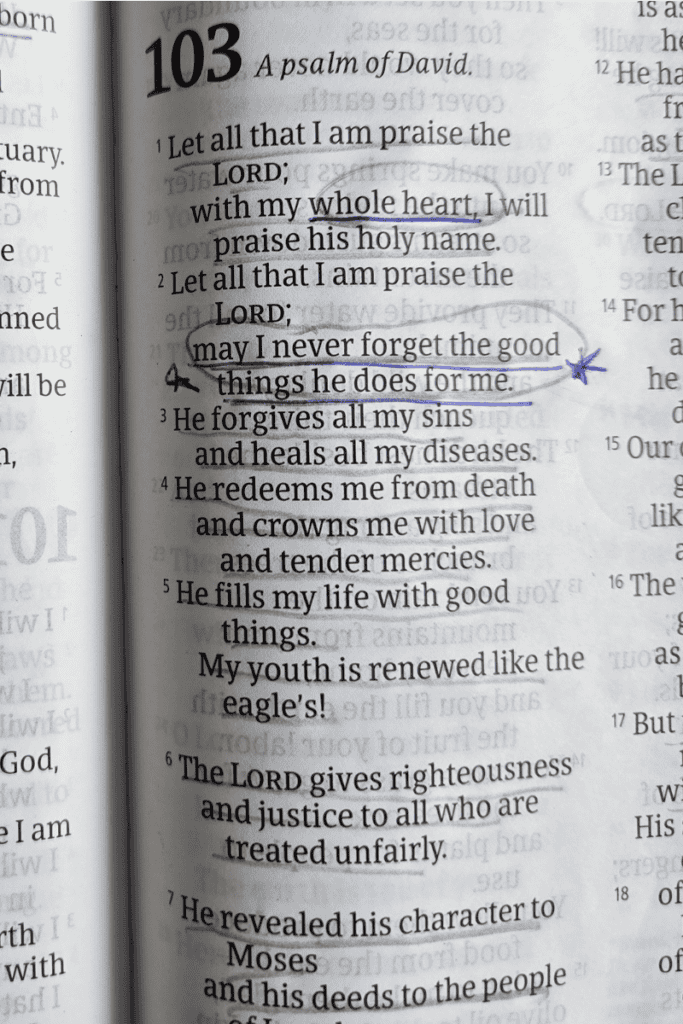 Bible verses about remembering what God has done