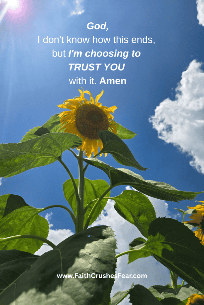 Let go and let God Bible verses