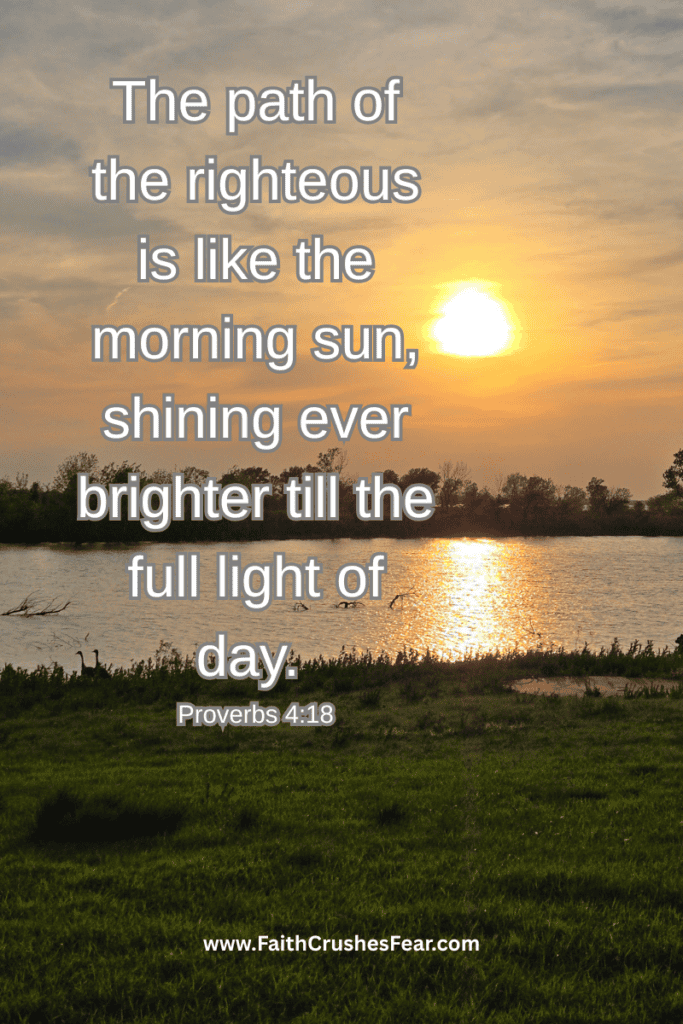 Bible verses about being a light