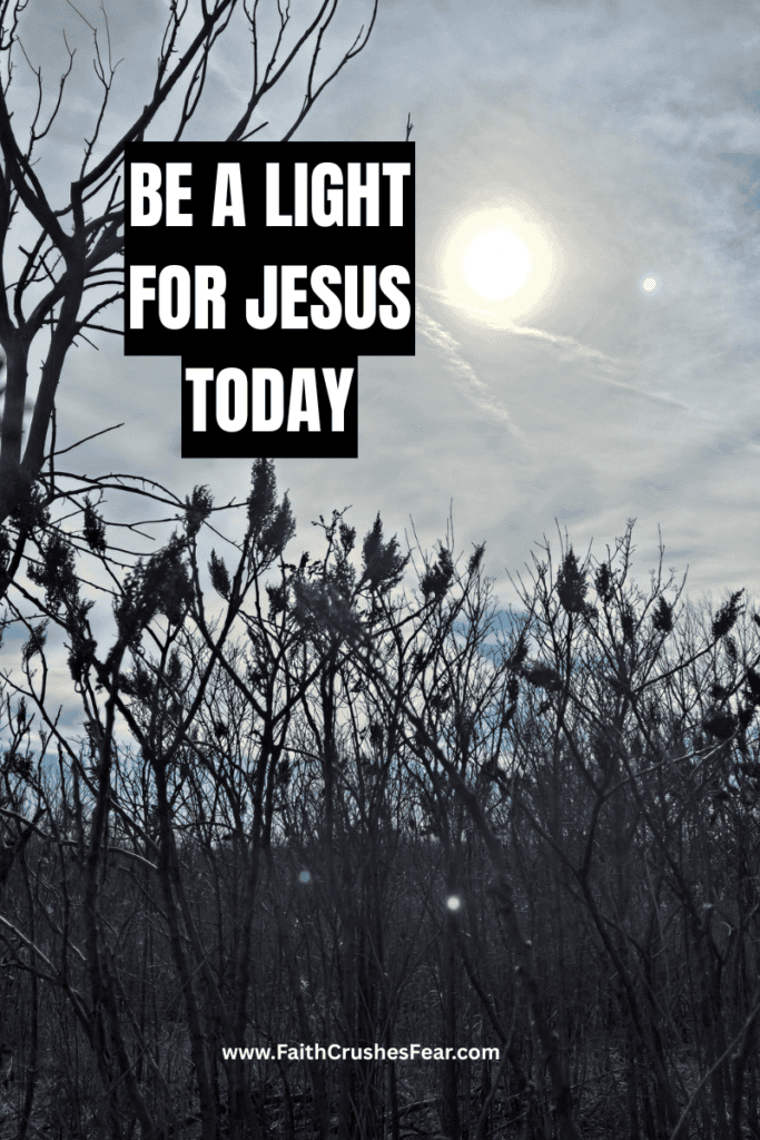Bible verses about being a light 